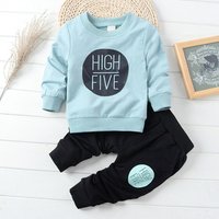 Spring Sports Hoodie Suit