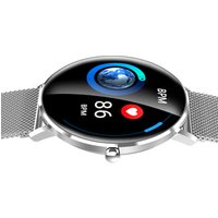 2018 new product DIY watch face full round touch curved screen L6 lemfo smart