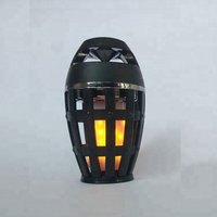 Blue tooth Wireless Speaker Led Flame Lamp Speaker BS6844
