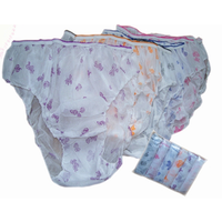 Ladies' Disposable Printed Hospital Knickers