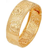 xuping jewelry 24k gold plated indian bridal saudi arabic bangle for women, saudi gold jewelry
