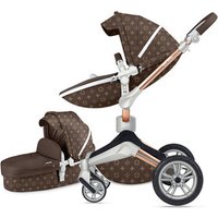 2018 Zhejiang Leather Cover Egg Shape Stroller 3 1