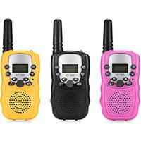 Remote 8-channel two-way audio 22-channel portable baby-kids walkie-talkie smartphone 3KM(two pcs of one set)