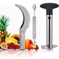 Stainless Steel Watermelon Slicer & Pineapple Corer Set
