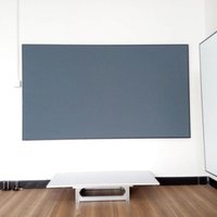 Salange Ultra Short Throw Laser Projector Screen for UST Laser Projector Black Diamond Anti Optical Screen in Daylight Screen