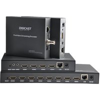 Free Shipping H.264 HDCP 1080P 8 Channels IP Video Encoder IPTV UDP Multicast H.264 Cable TV Digital Encoder IPTV