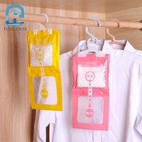 Desiccant Wardrobe Moisture Absorber Bag Hanging Humidity Absorber Dehumidifier Bags Armoire Tools For Clothes