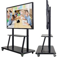 China top supplier interactive flat panel 75 inch 4k led touch screen monitor
