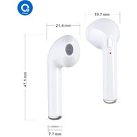 2017 New design portable mini earpod for iphone 7 Wireless earphone for iphone x