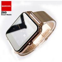 New B T SmartWatch Stainless Steel Smart Watch Z60