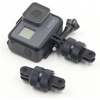 360 Rotate for gopro hero 7 6 5 4 3 helmet sport camera Stand mount go pro accessories