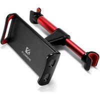 Free Shipping 4 to 11 inch Alloy Car Seat Tablet Holder FLOVEME 3 in 1 Combo 360 Degree Car Phone Holder