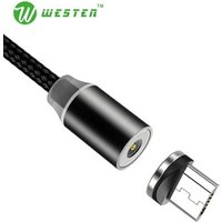 Magnet Type C Cables Magnetic Mobile Phone Charging Cable Braided Nylon Android Charger Micro Usb Data Cable