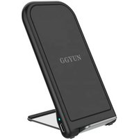 2 Coils Foldable Qi Fast Wireless Charger Pad Stand
