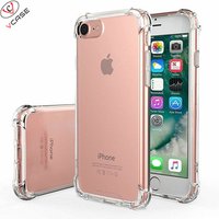 VCASE Best Selling Items Crystal TPU Hard Cover For Iphone 7 XR XS MAX Transparent Clear Phone Case
