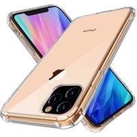 Amazon Hot Transparent Clear Shockproof TPU Bumper Phone Case Back Cover For New iPhone 11 XI 2019