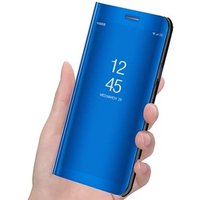 Beautiful Mirror Flip Leather Mobile Cover For Samsung Galaxy S10 Phone Case