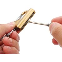 Permanent Keychain Emergency kerosene match lighter
