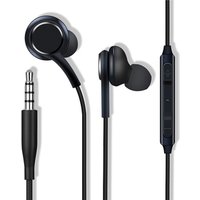 Insert earphones wired for samsung Galaxy S8 S7 S6 wholesale white and black stereo earbuds