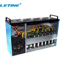 2018 Newest high hashrate gpu ethereum bitcoin mining rig machine for cryptocurrency mining rig
