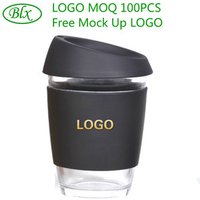 Custom No Minimum 8 oz / 227 ml And 12 oz / 350 ml Reuseable Coffee Cup