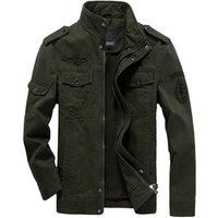 Cotton Casual Military Bomber Jacket