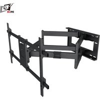 Universal Foldable Articulating Full Motion LED TV Wall Mount Bracket With Dual Arm
