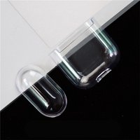 Transparent clear protective pc case for apple airpods cover wireless earphone case for air pods accessories protector cover