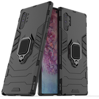 New model 360 ring holder magnetic case tpu pc phone case for samsung galaxy note 10 pro