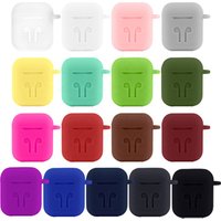 2019 Cheap Anti-lost Non-slip Wireless Earphone Pouch Protective Skin Silicone Case Cover for Apple Original AirPods