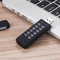 Off-line Encrypt Pendrive USB 2.0 Flash Drive 16GB Pen Drive 256-bit Hardware Keypad Lock Memory Stick