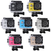 Action Camera 4K Wifi 4K Action Camera Underwater Waterproof Camera 170D Wide Angle WiFi Sports Cam