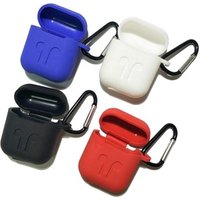 For Apple earphone Case Soft Thicker Stronger TPU Headphone Case Bag box pack withhook packing in opp bag