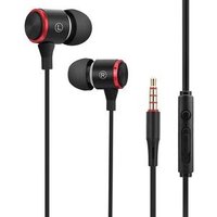 Wired In Ear Heavy Bass Metal Earphones 3.5MM jack Stereo Earbuds with Mic for Mobile Phone Hot Sale Manufacturer