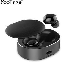 YooType B20 TWS Wireless Earphone for Phone Sport Mini True Wireless Earbuds 5.0 Headset with Mic Touch Con