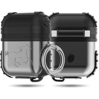 2019 Hot Sale Wireless Earphone Case For Apple Earphone Metal+Silicone For Airpod Case Cover