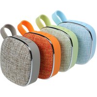 Factory Best Sale Perfect Sounds Mini Portable Wireless Fabric Speaker Bluetooth 2019