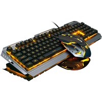 Waterproof usb led mechanical backlit pc gaming keyboard