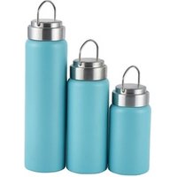 BPA-Free 750ml Stainless Steel Water Bottle with Bamboo Lid
