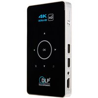 2017 Latest model mini DLP projector home use bluetooth beamer built-in Android projector with wifi hot sell LED projector