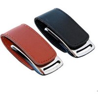 Logo Printed Full Capacity 8GB 16GB 32GB Memory Disk Leather 64GB 128GB Usb Flash Drive