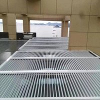 Automatic Windproof Outdoor Retractable Aluminium Blind