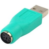 USB 2.0 A Male To PS2 Female Adapters Converter Connector For PC Computer Keyboard Mouse Adapter