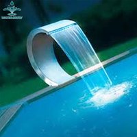 Pool Spa Wall Mount Cascade Waterfall Spillway Pool Water Descent