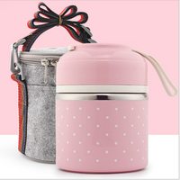 Amazon Hot Sale New Plastic Lunch Box Metal Bento Tiffin Lunch Box Thermal for Kids China Suppliers