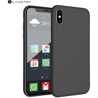 Ultra Thin Liquid Silicone Case for iPhone X