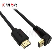 new product 2018 HOT SELL best1M 2M 3M 5M 10M 30m V2.0 4K 60hz 2160P HDMI Cable with Ethernet right angle 90