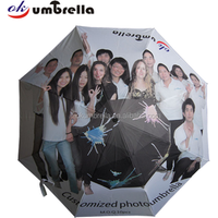 3 Fold Full Print Photo Umbrella