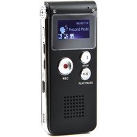 BUENKAI Mini Digital Voice Recorder Mp3 Palyer Dictaphone Audio Device Telephone Recording with One Key 8GB