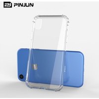 Soft tpu military grade shockproof anti yellow ultrathin transparent phone case for iphone xr clear bumper case tpu